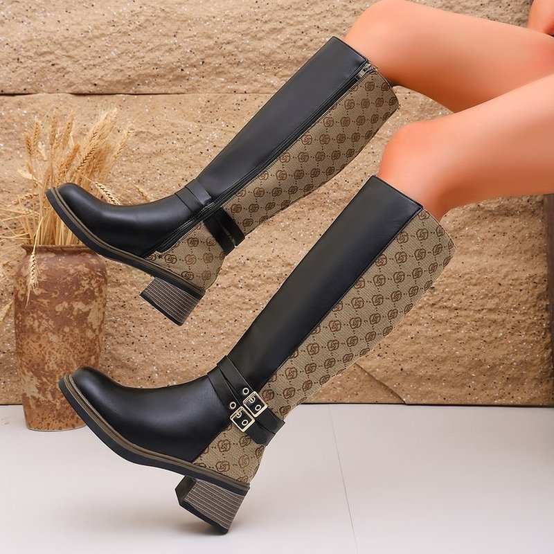 Stivali da equitazione autunna - Knee High Boots Women recensione e prezzo