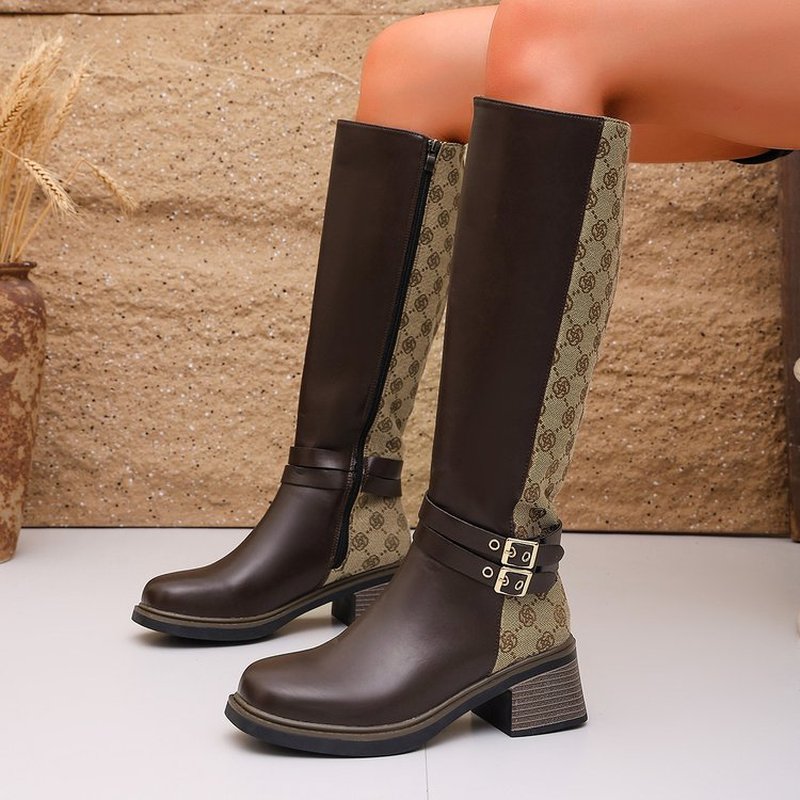 Stivali da equitazione autunna - Knee High Boots Women recensione e prezzo